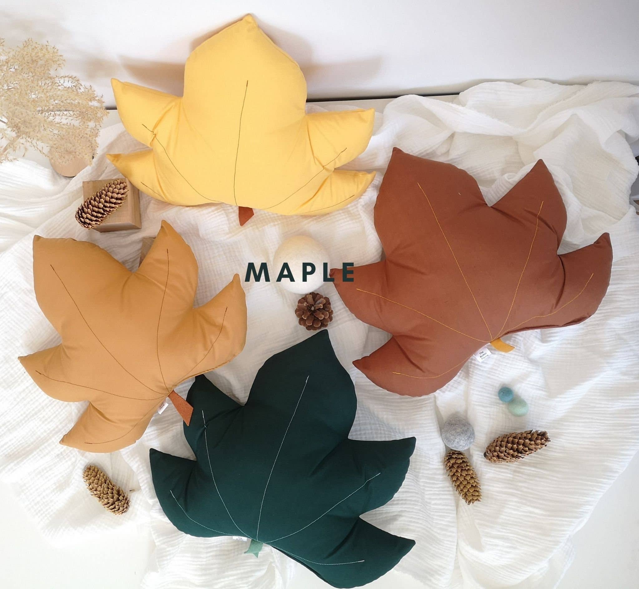 The Butter Flying - Wholesale Throw/Decorative Pillow -  Leaf Decorative Pillow5