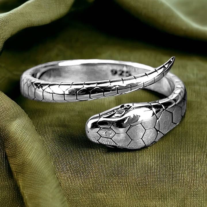 Ring “Snake” 925 sterling silver for wholesale by MadamLili