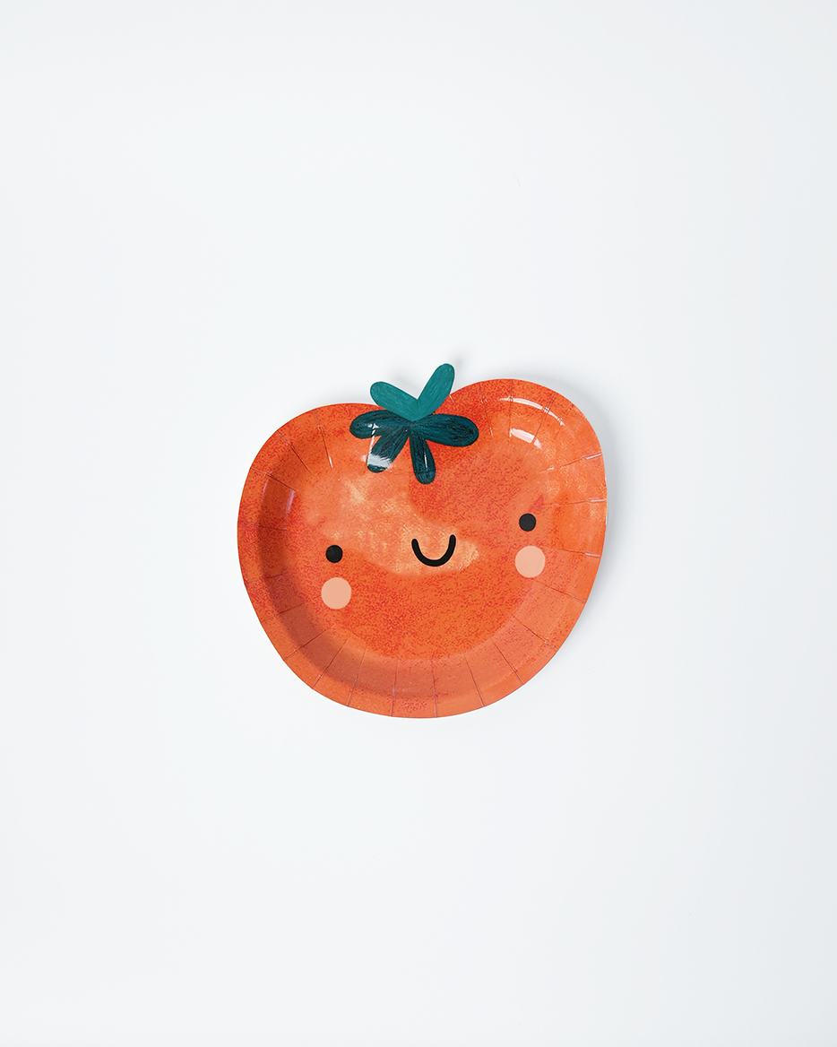 POP Party Supplies, LLC - Wholesale Disposable Plate - Fruit & Veggie Dessert Plates (x12) - Little Chef Collection2