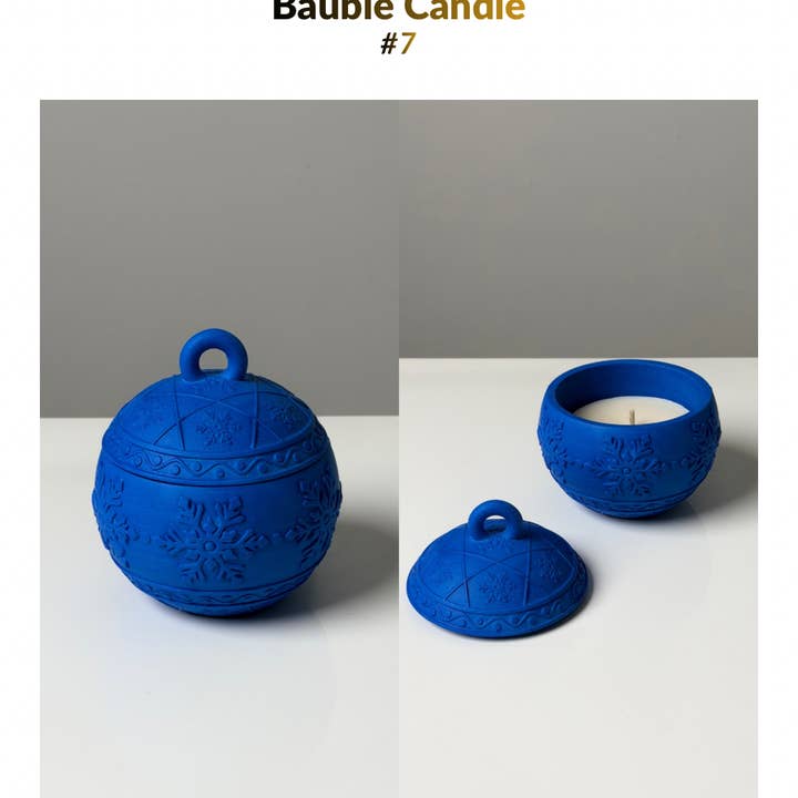 Ronaja Home - Wholesale Novelty Candle - Christmas Bauble Candle6