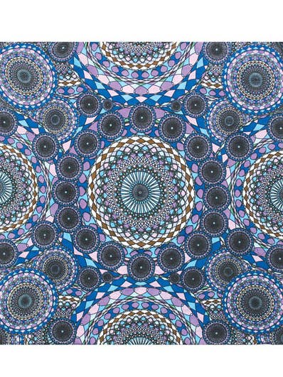 Ring of Water Bandana 22x22 for wholesale by Sunshine Joy