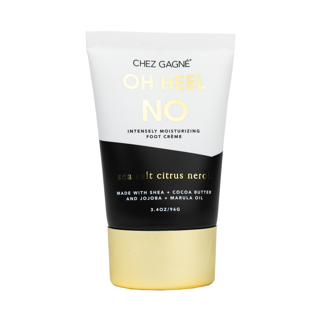 Chez Gagné - Wholesale Foot Cream - Oh Heel No - Clean + Foot Crème - Sea Salt Citrus + Neroli - 3.4oz13