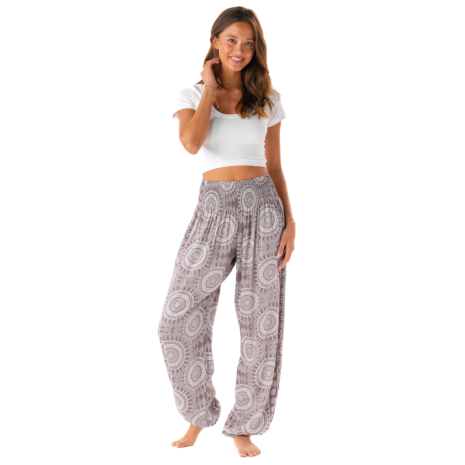 Lotus and Luna - Wholesale Pants - Women's - Nosara Harem Pants with Pockets12