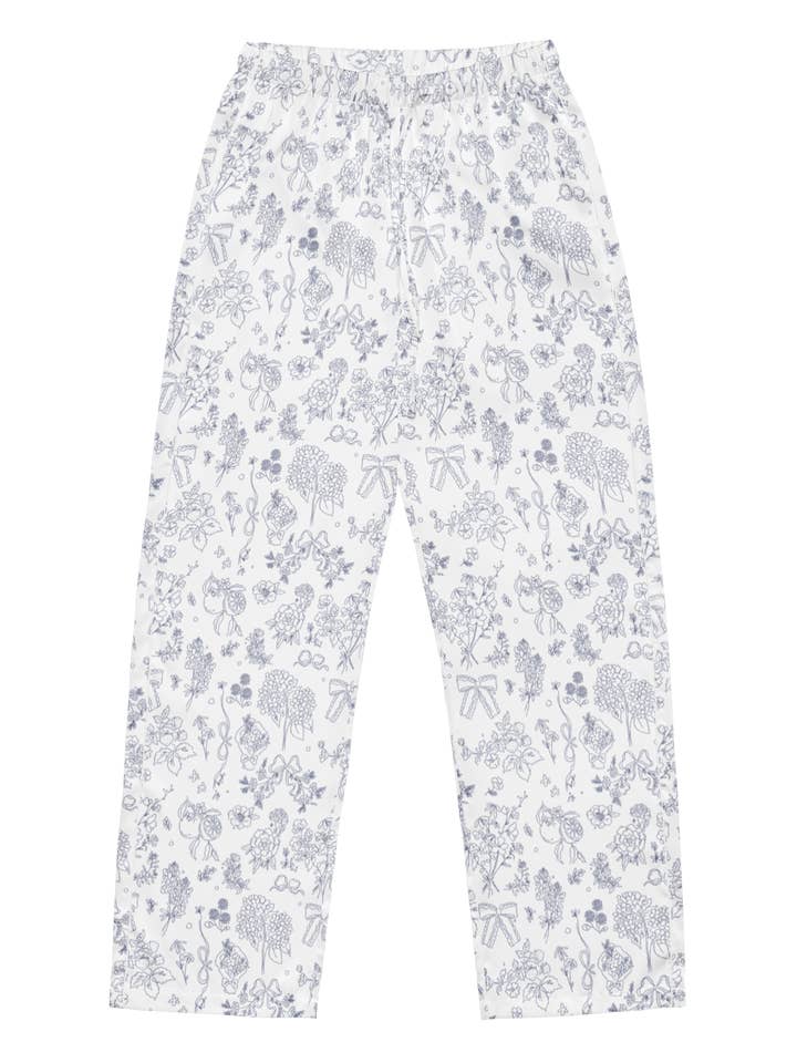 Blossom og Bow Pyjamasbukser | Brude PJS for engroshandel hos kash co studio