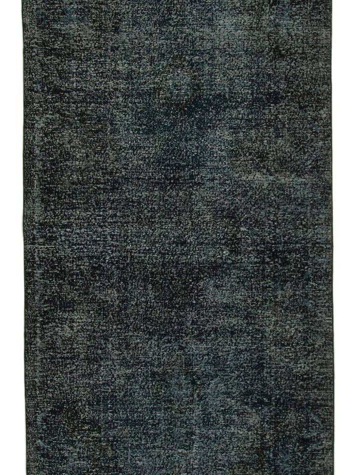 5x13 Schwarzer Türkischer Überfärbter Läuferteppich - 24224 für den Großhandel von RUG N CARPET