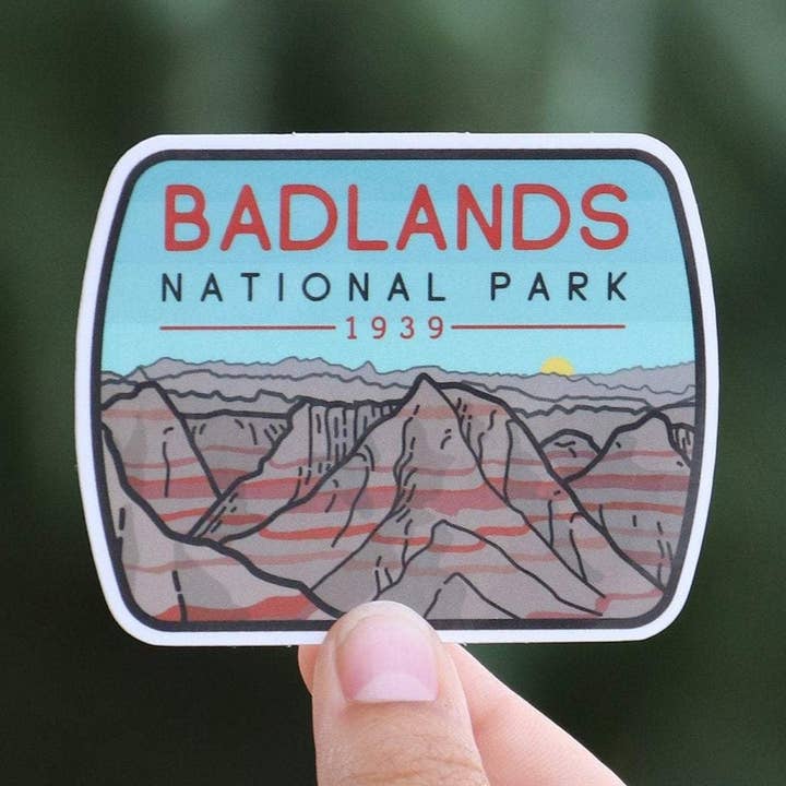 Badlands National Park Sticker for wholesale by Squatchy
