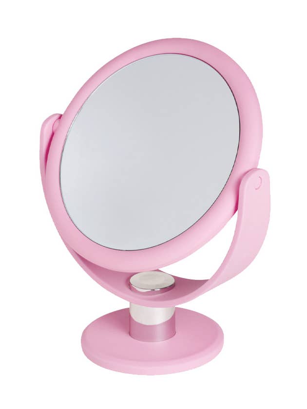 CALA 69430 Rose Miroir double-face grossissant x10 - 6 pièces pour la vente par PINEAPPLE Beauty