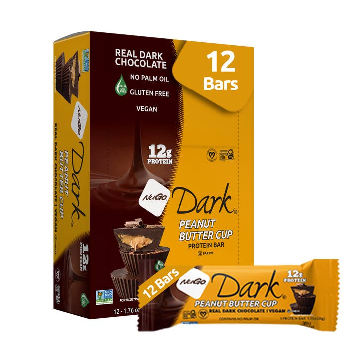 NuGo Nutrition - Wholesale Snack Bar - NuGo Dark Peanut Butter Cup Protein Bar1