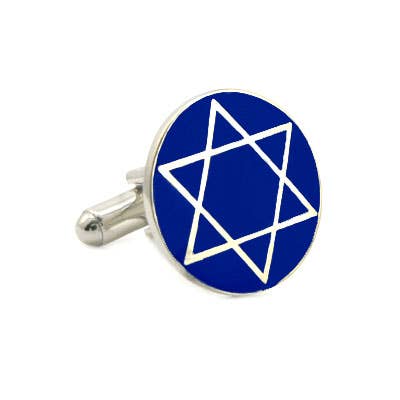 Boutons de manchette Star of David pour la vente par Cufflinks Depot