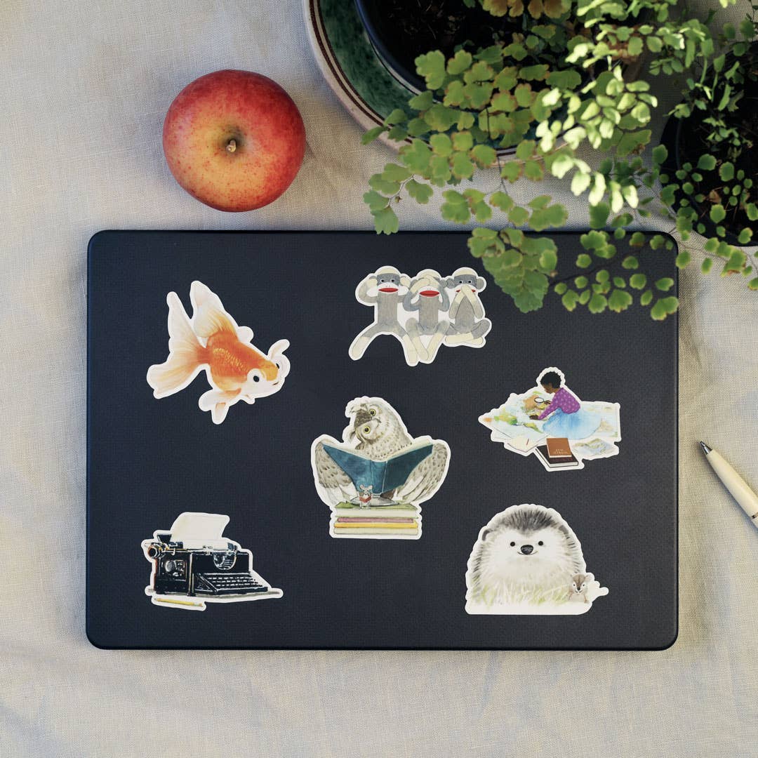 Felix Doolittle - Wholesale Sticker - Lil Hedgie - Vinyl Stickers - Hedgehog1