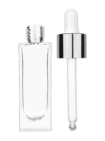 Best Bottles - Vente Supports pour huile essentielle - Flacon en verre transparent élégant avec compte-gouttes blancs — 30 ml2