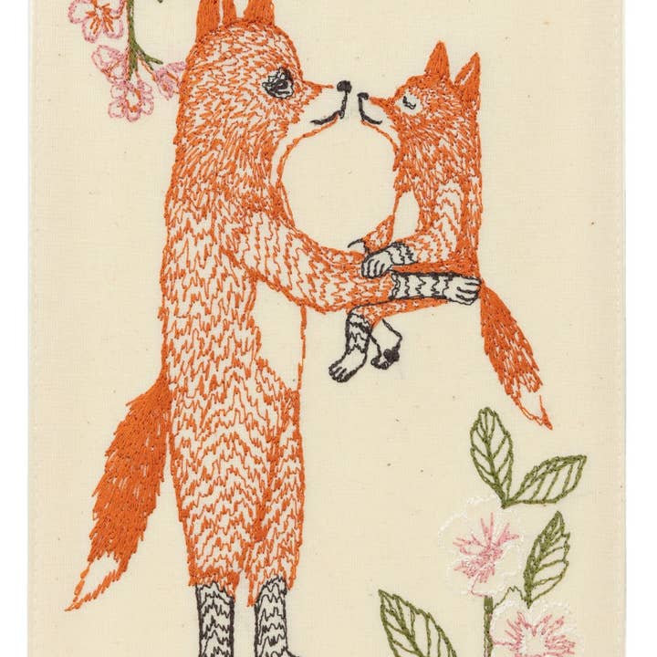Coral & Tusk - Wholesale Baby Card - Fox Mama Card