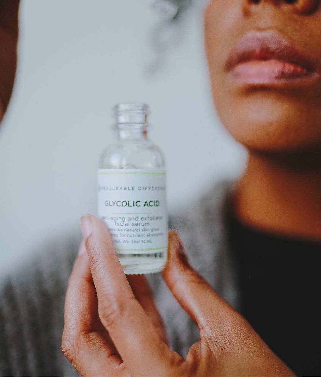 Measurable Difference - Wholesale Facial Serum/Concentrate - Glycolic Acid Anti-Aging + Exfoliator Serum1