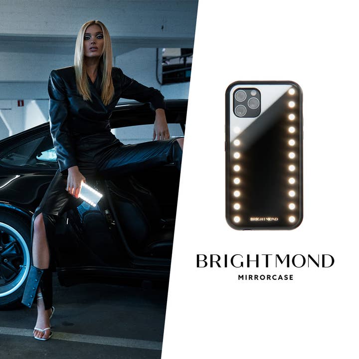 Brightmond Innovation AB - Vendita all'ingrosso Custodia per cellulare - Donna - Brightmond Spotlight Mirrorcase per iPhone XS Max9