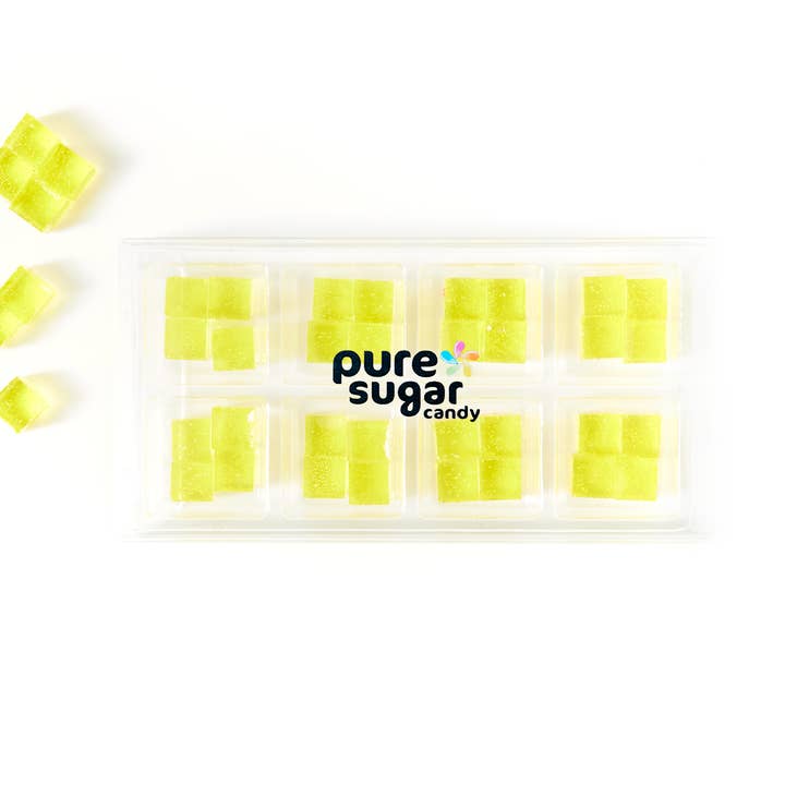 Pure Sugar Candy - Wholesale Hard Candy - Lemon Drop Martini - Hard Candy Cubes