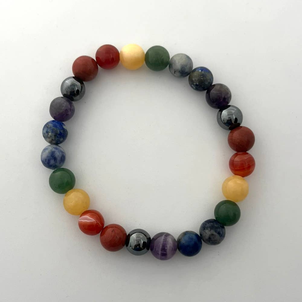 VIE - Venta al por mayor Pulsera de cuentas - Pulsera de cristal de 8 mm119