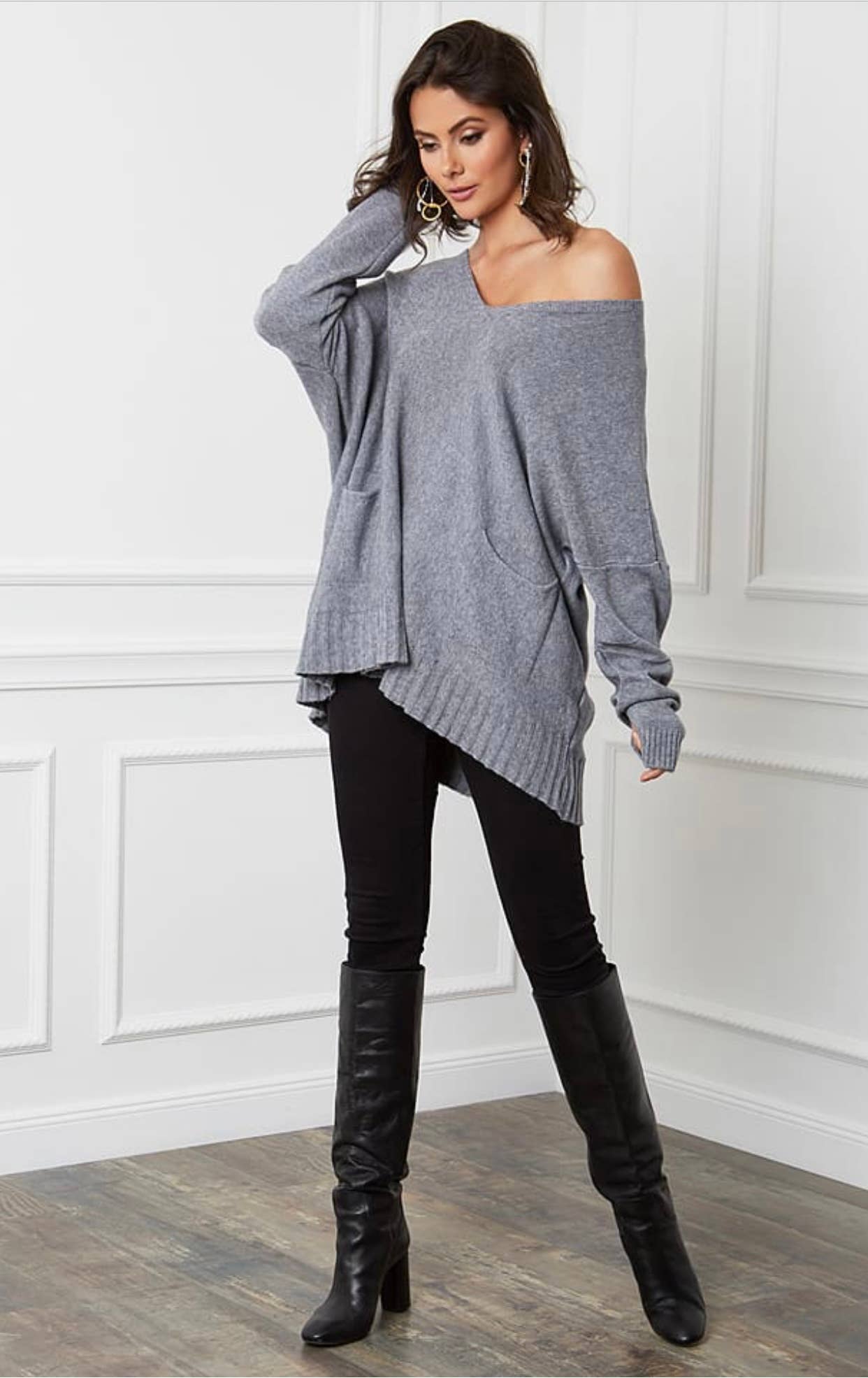 LÉA & LUC - Wholesale Tunic Sweater - Women's - REF.1001 Jumper14