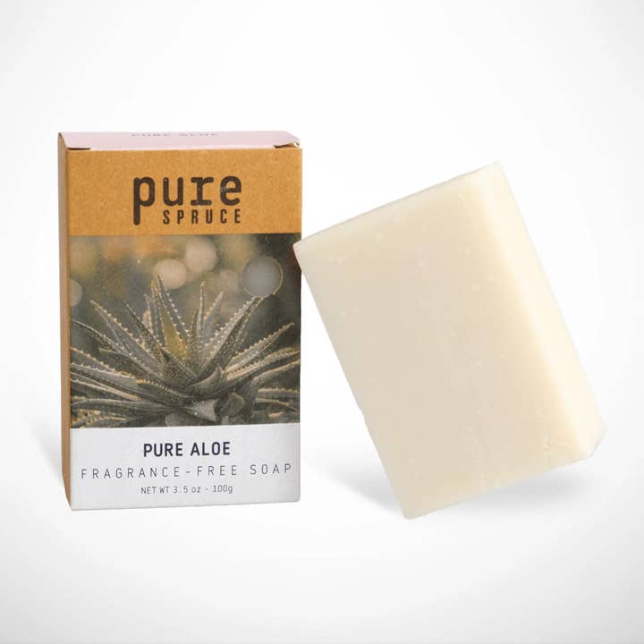 Aloe Puro | Sabonete Natural Sem Fragrância por atacado de Pure Spruce