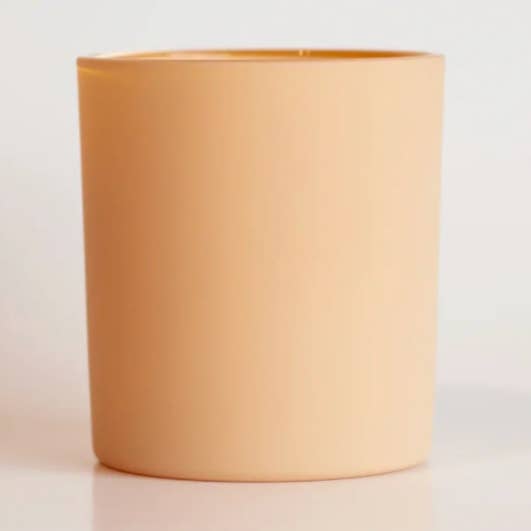 8oz Matte Nude Candle Jar for wholesale by Hive and Honey Candle Supply