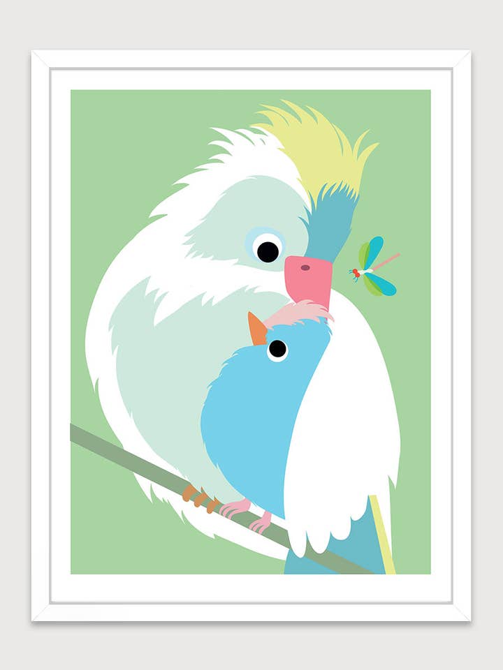 fåglar affisch för wholesale av Les Petits Collectionneurs