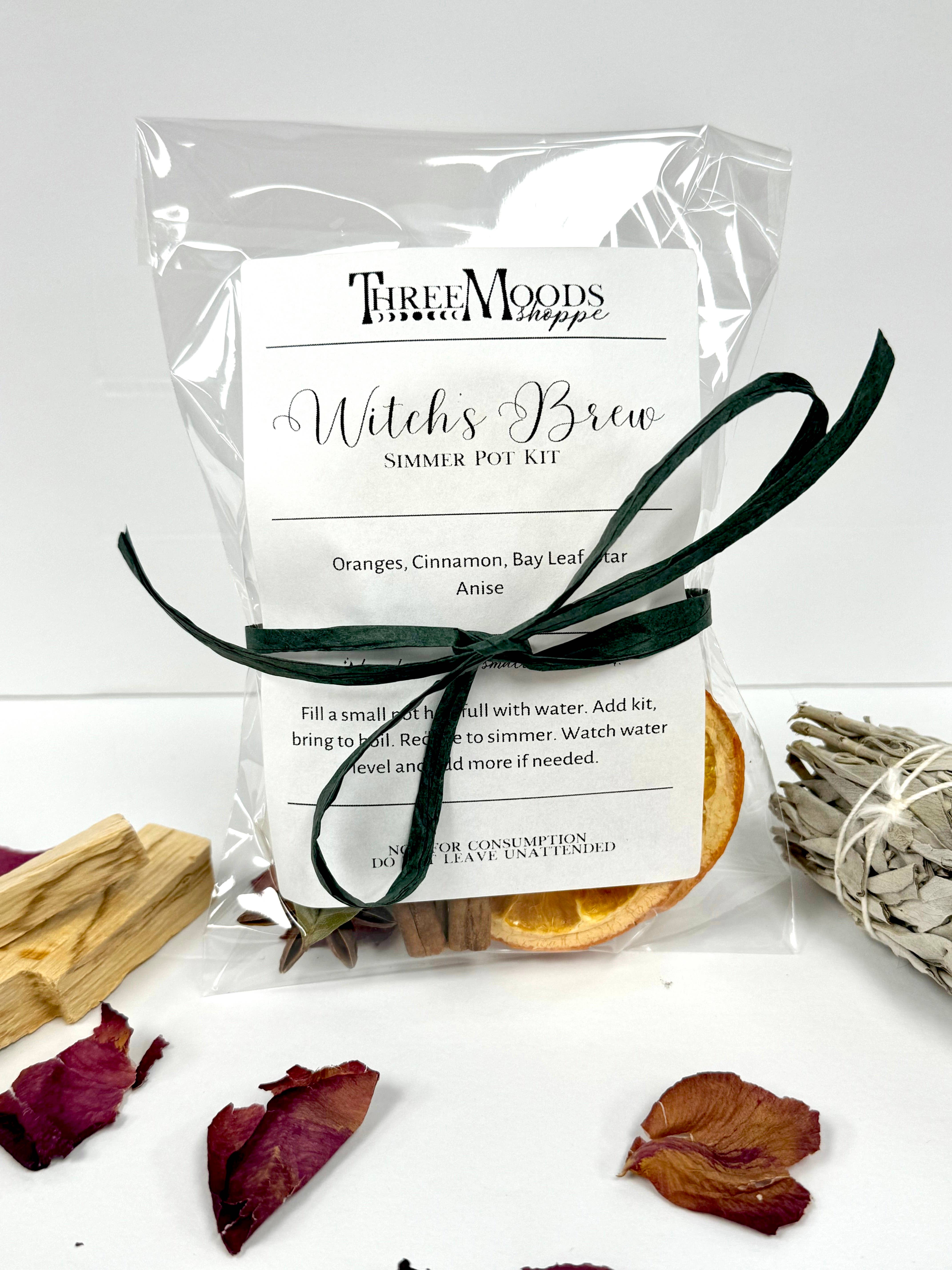 Three Moods Shoppe - Wholesale Potpourri - Witch's Brew Simmer Kit