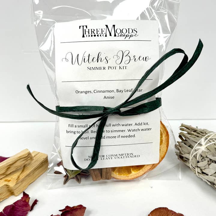 Three Moods Shoppe - Wholesale Potpourri - Witch's Brew Simmer Kit0