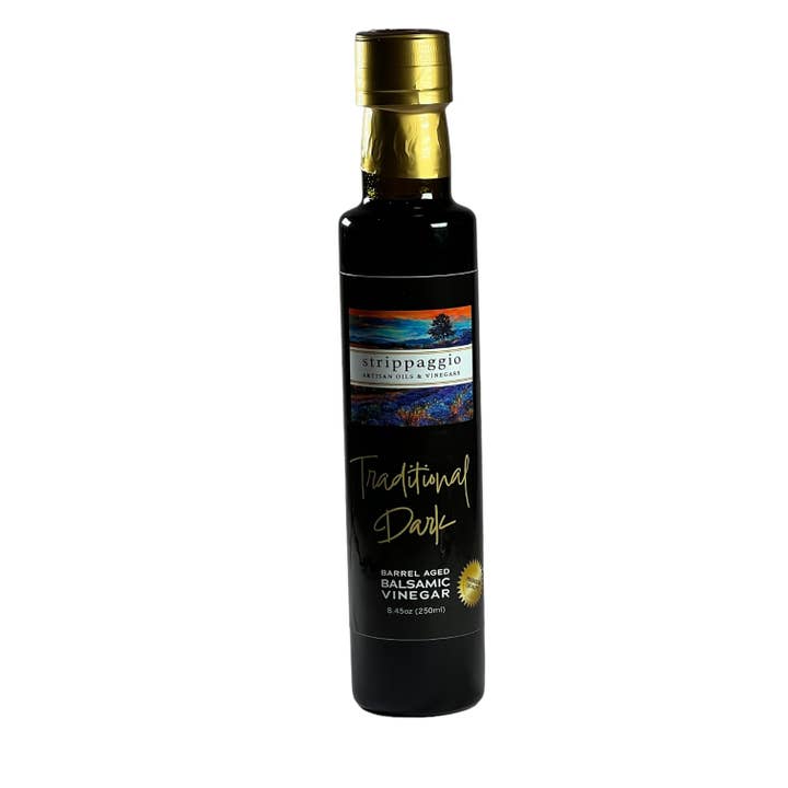 Traditional Dark Balsamic Vinegar - Barrel-Aged for wholesale by Strippaggio