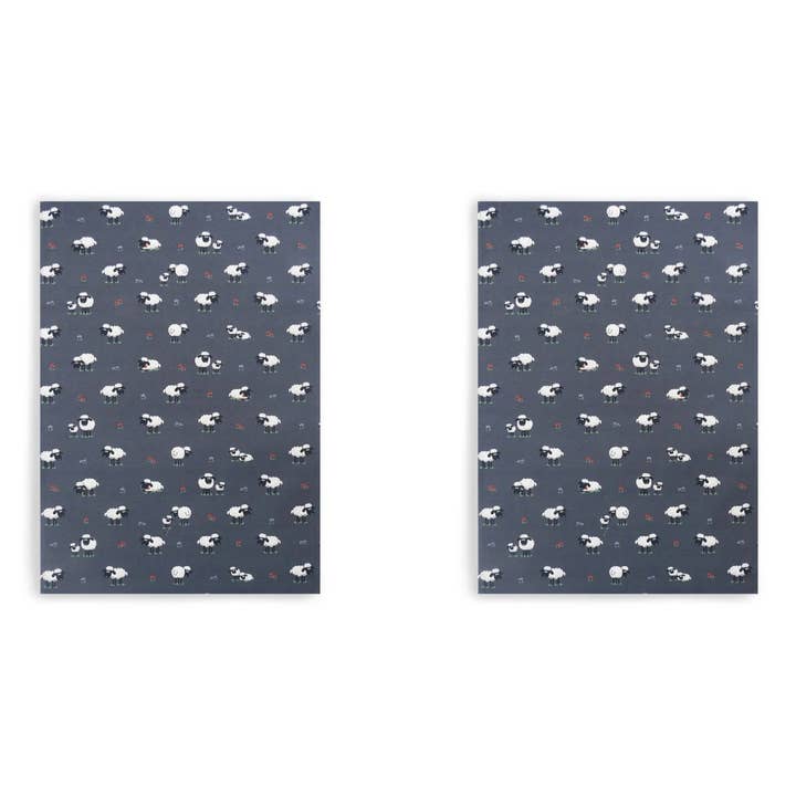 Fluffy Flock Grey - Bomuldsviskestykke for engroshandel hos Dublin Gift Company