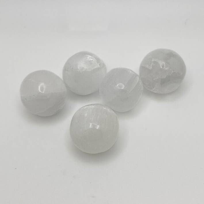 Heaven Spring Ltd - Wholesale Spiritual Stone/Crystal - Selenite Crystal White Tumble Stones0