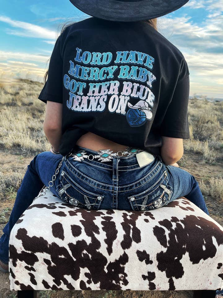 El bebé tiene que ponerse unos vaqueros azules para venta al por mayor de Buckin Barn Wholesale