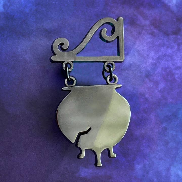 Leaky Pot Sign Pin for wholesale by Magical Born Sisters