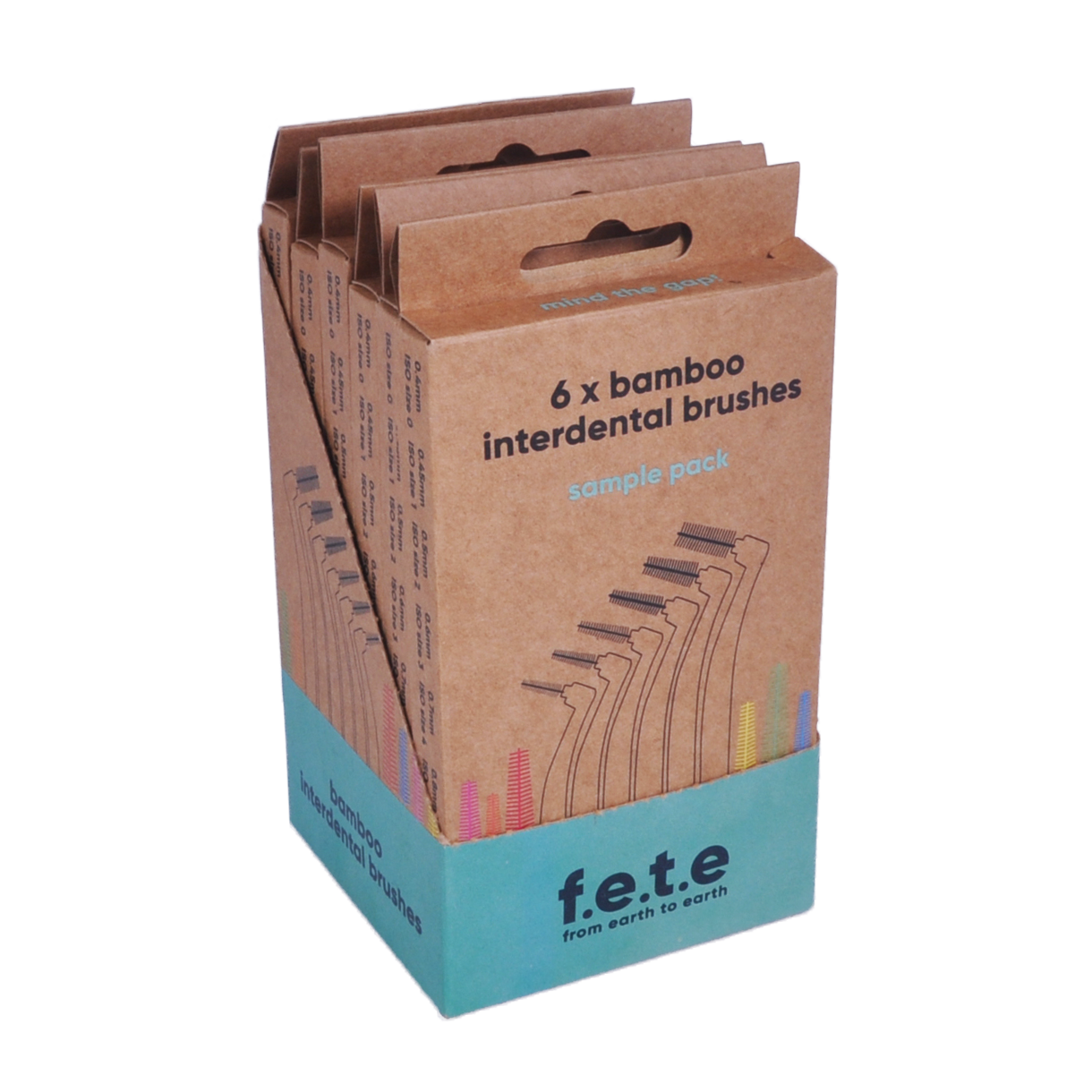 from earth to earth - Vente Brosses à dents - f.e.t.e | Brosse interdentaire, avec fil torsadé6