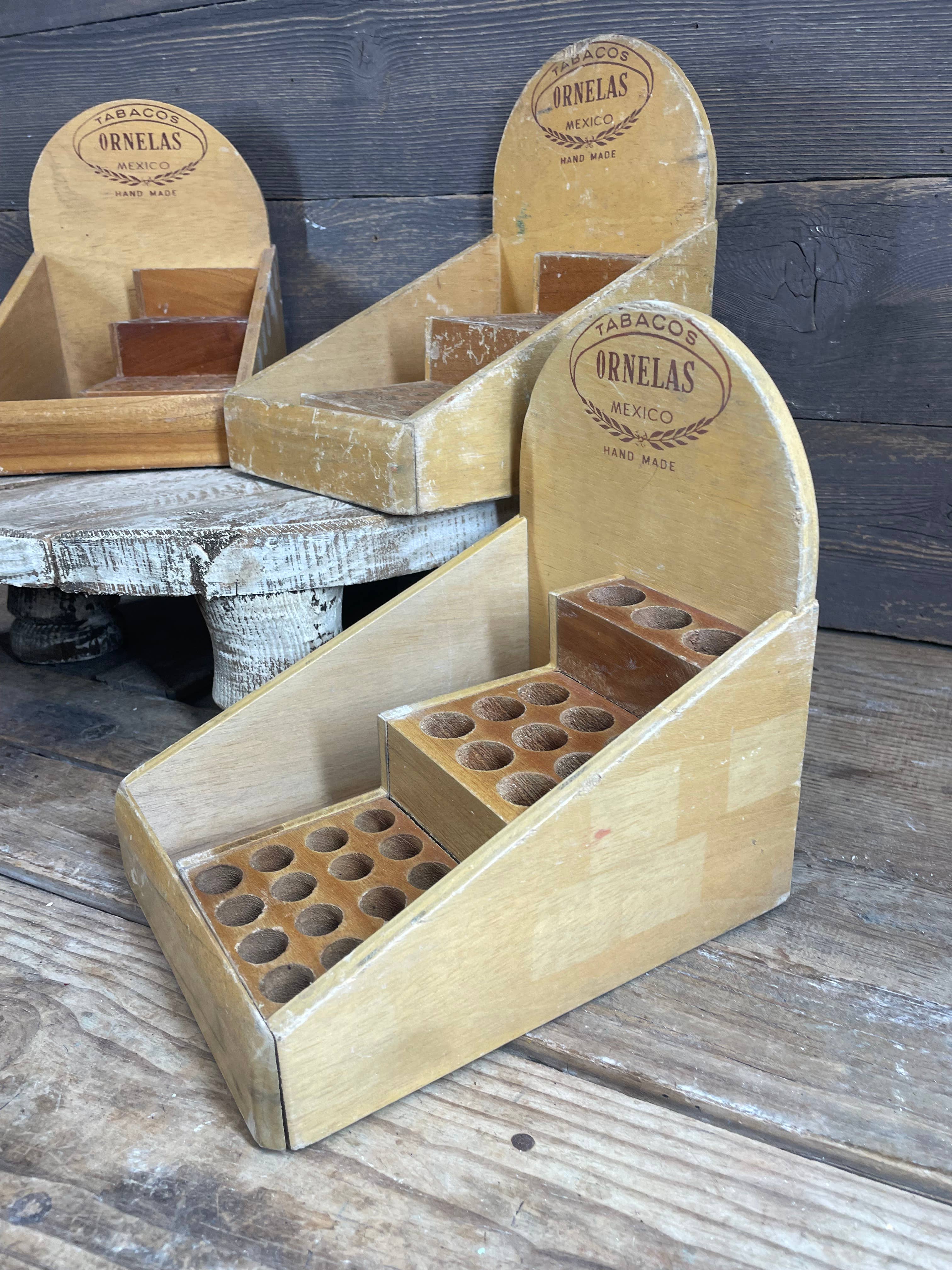 My Amigos Imports - Wholesale Decorative Tabletop Object - Vintage Ornelas Cigar Display Holder-WH4--Mexico-Original6
