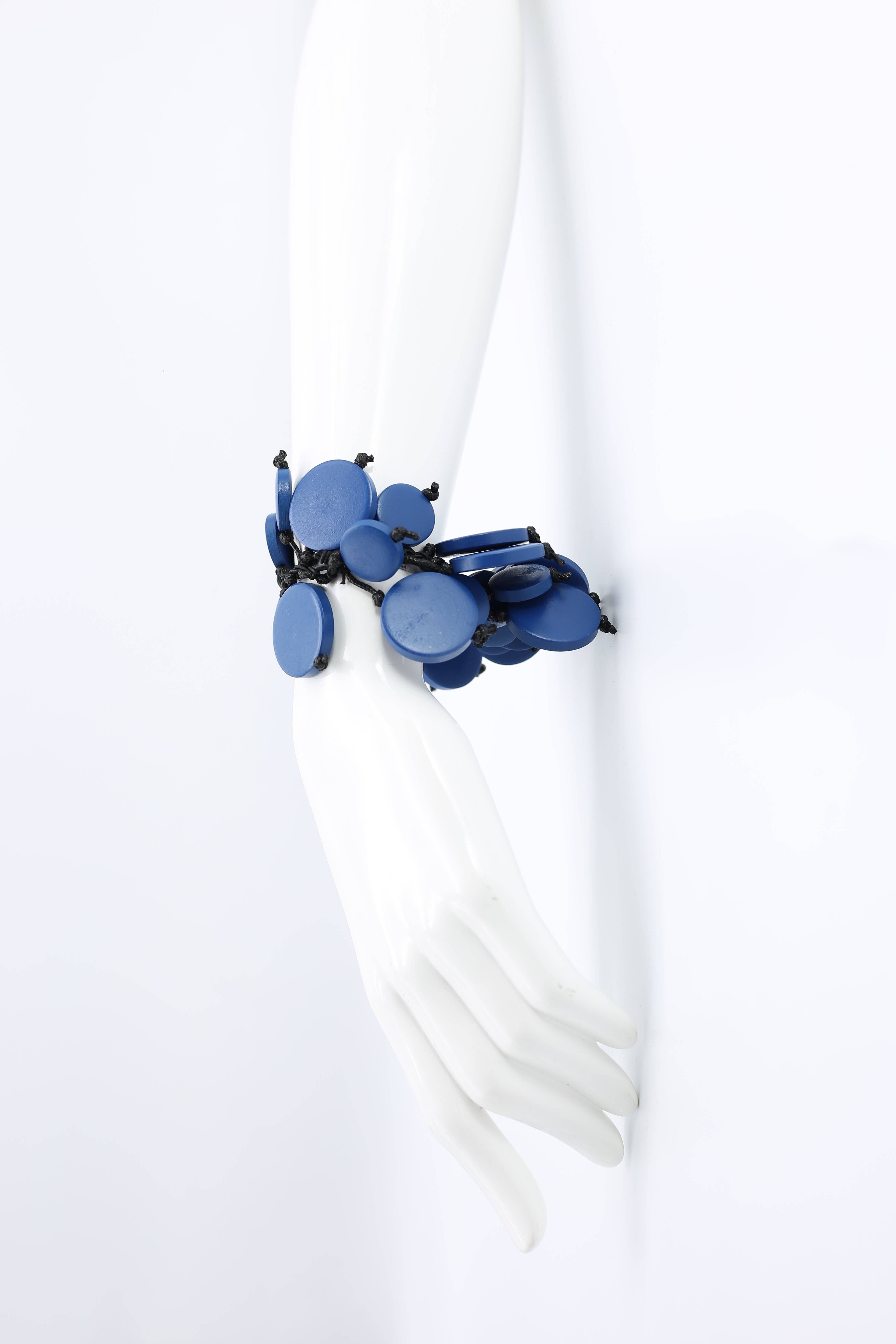 Jianhui London – Pulseira por atacado – Pulseira Feita à Mão de Madeira Recuperada – Forma Única de Moeda4