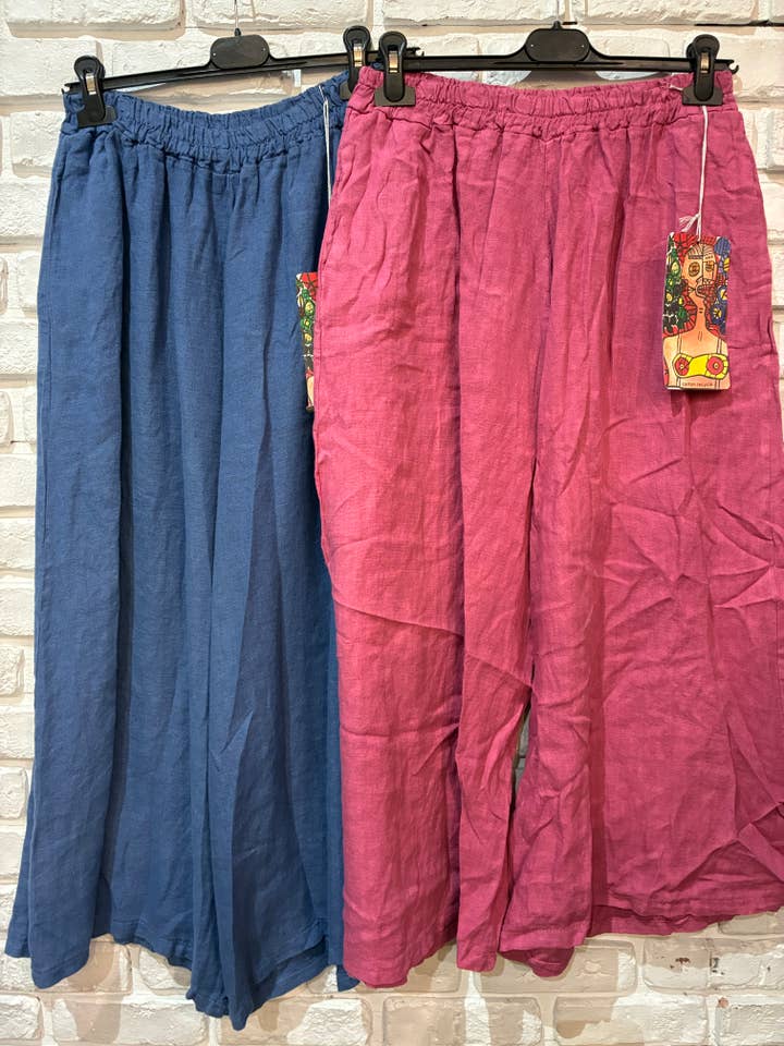 la maison des fibres naturelles – Großhandel Hose – Damen – Leinenhose 6272 aus 100 % Leinen21