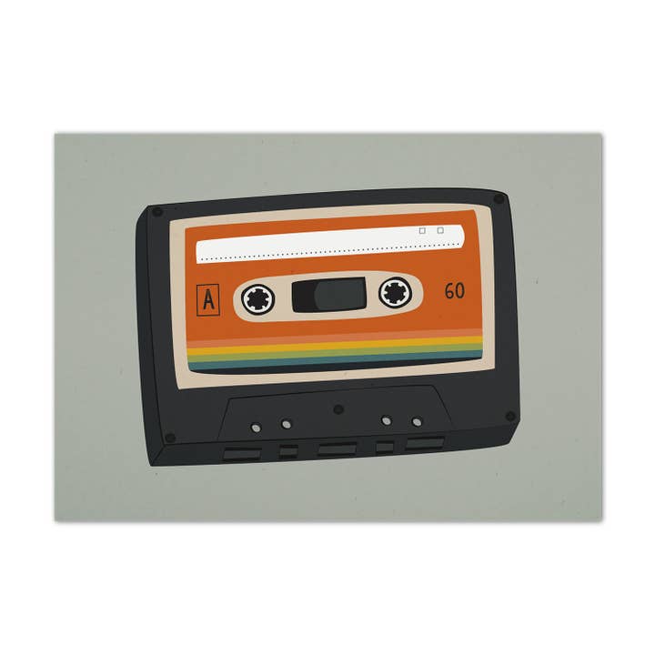 postcard cassette for wholesale by Tell Me