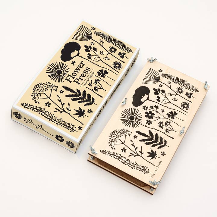 Studio Wald - UK Made - Vente Kit de bricolage - Grande presse à fleurs - Silhouette2