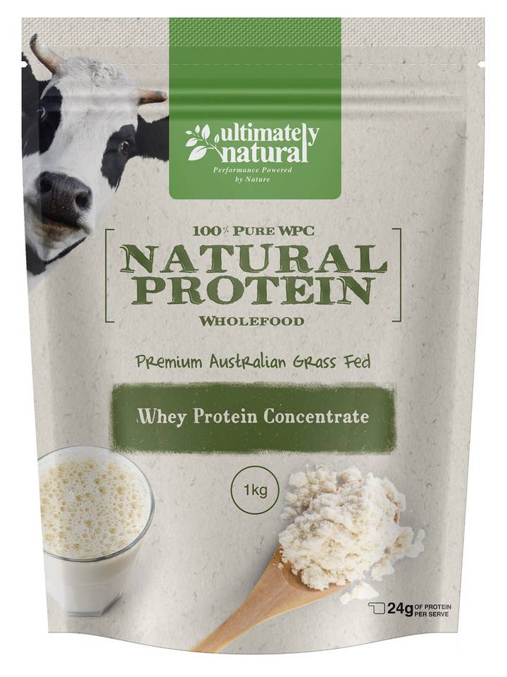 Australia's Best Natural Whey Protein Powder Concentrate for wholesale by Ultimately Natural