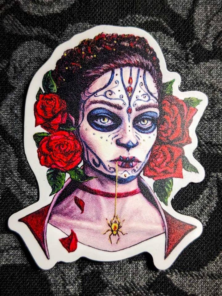 Adesivo in vinile - Tessitrice del Destino per la vendita all'ingrosso da parte di Studio Umbralux