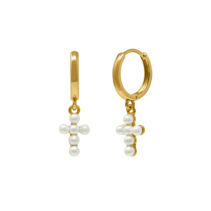 Luisa earrings for wholesale by VIE EN BLEU