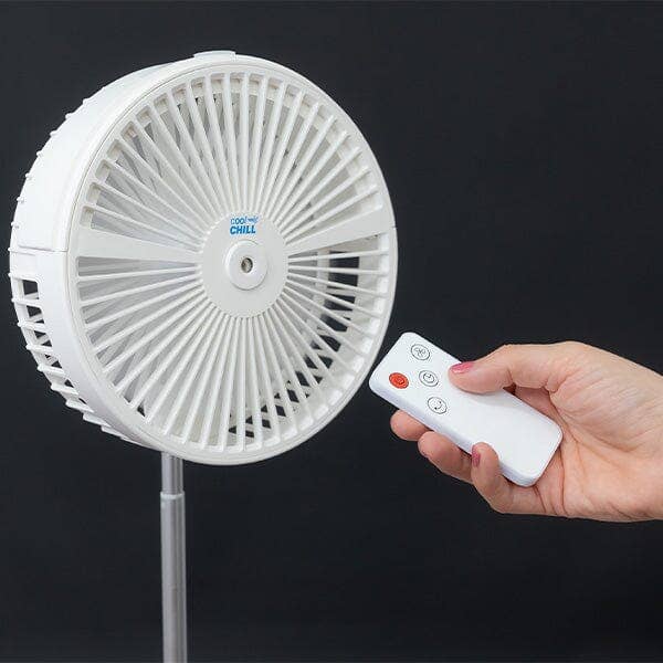 Showcase - Wholesale Electric Fan - Cool Chill Telescopic Rotating & Misting Fan3