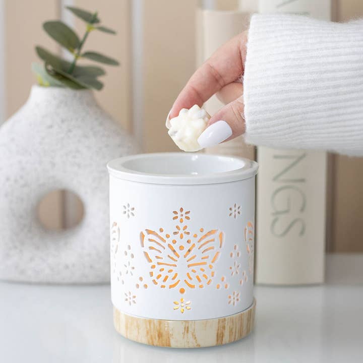 Staller - Wholesale Wax Warmer - Matte Butterfly Wax Burner