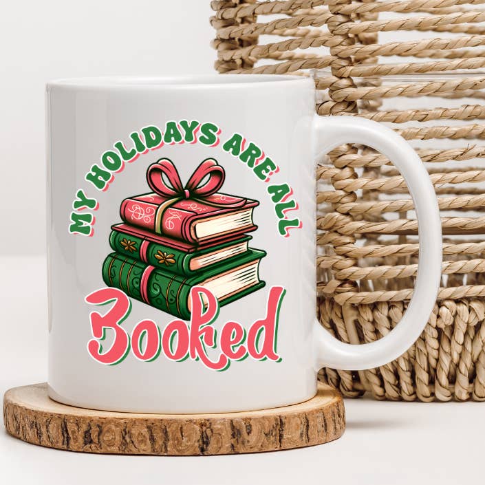 All Booked Holidays Mug for wholesale by KSquared Creation