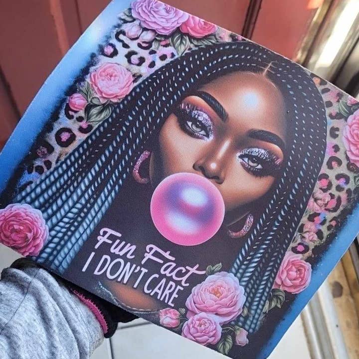 Fun Fact Mousepad for wholesale by Self Care Tribe