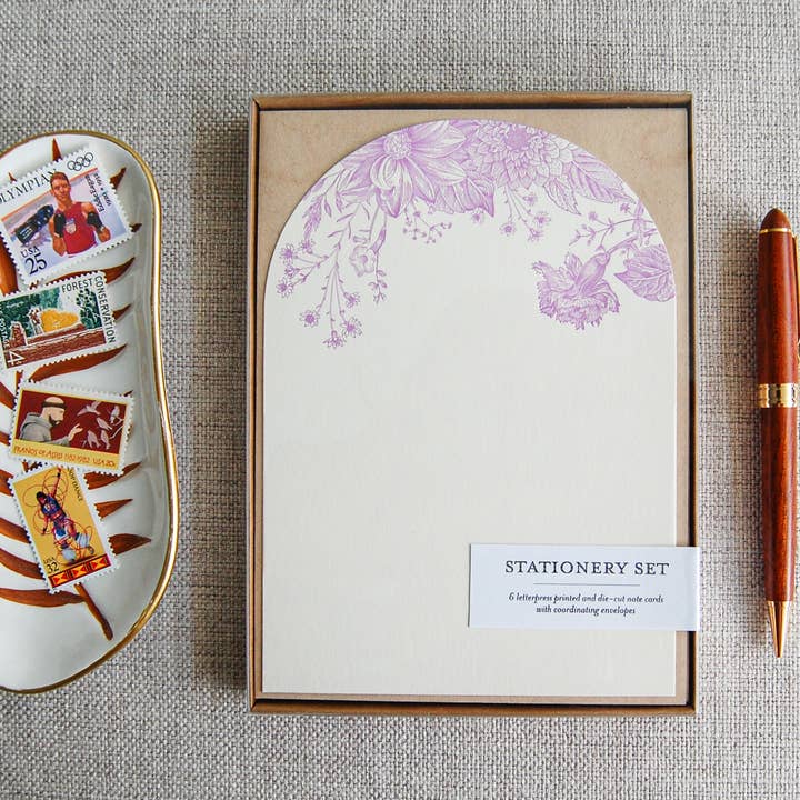 Pistachio Press - Wholesale Stationery/Notecard Set - Garden Stationery Set1