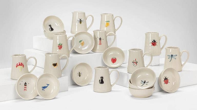 Abbott - Wholesale Decorative Plate/Dish/Bowl - Mini Bowl with Heart-3"D3