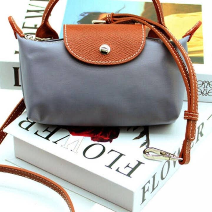 MiMi Wholesale - Wholesale Crossbody Bag - Women's - SF241053 Nylon Mini Crossbody Bag