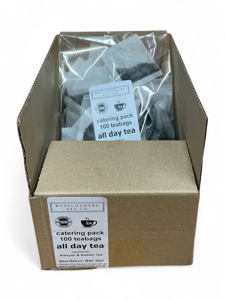 100 x Catering All Day Tea - Time Out Tea Bags for wholesale by Westcountry Tea Co.