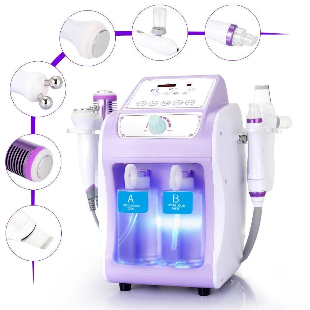 Cavitation Machines - Wholesale Electronic Skincare Device - Shape Tactics 6-in-1 Hydrodermabrasion Skin Rejuvenation System3