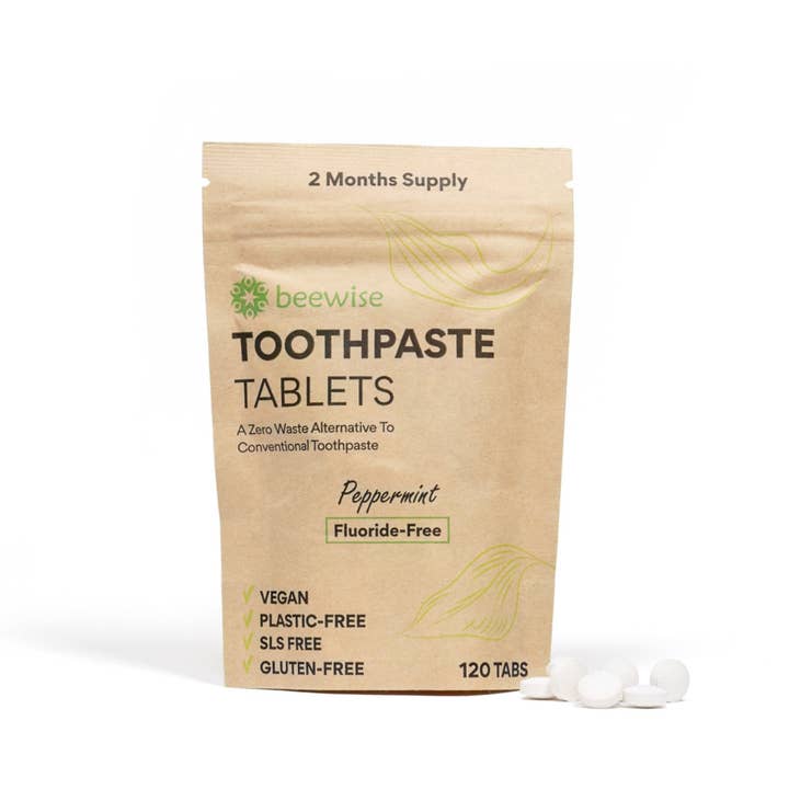 Beewise – wholesale Tandkräm – Tandkrämtabletter x 120 | SLS-fri